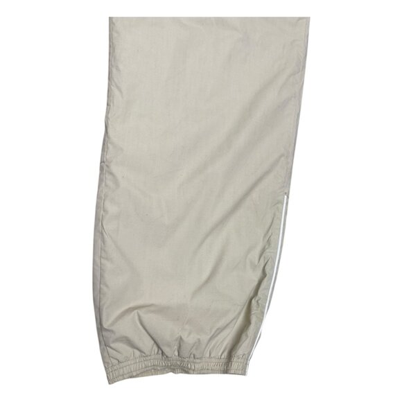 REEBOK Vintage Y2K 2000s Beige Splash Windbreaker Track Pants Mens 38x34 - Picture 5 of 6